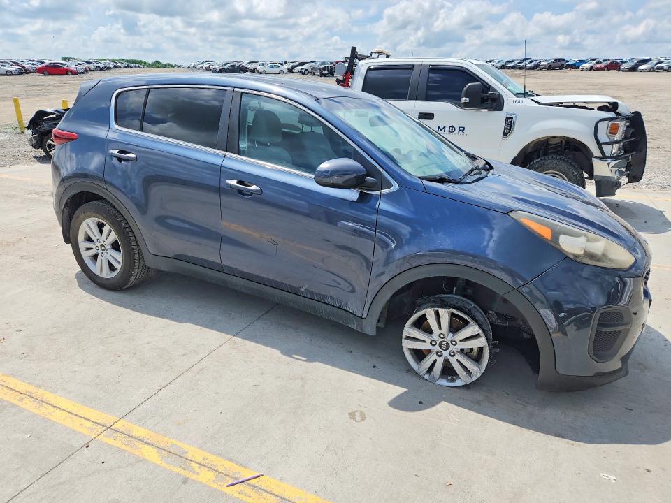 2018 Kia Sportage VIN KNDPM3AC3J7374172 COPART salvage auction — FRONT END, Ky - Cert Of Title-Salvage, sold $2,400 on 2026-07-09 (photo 4)