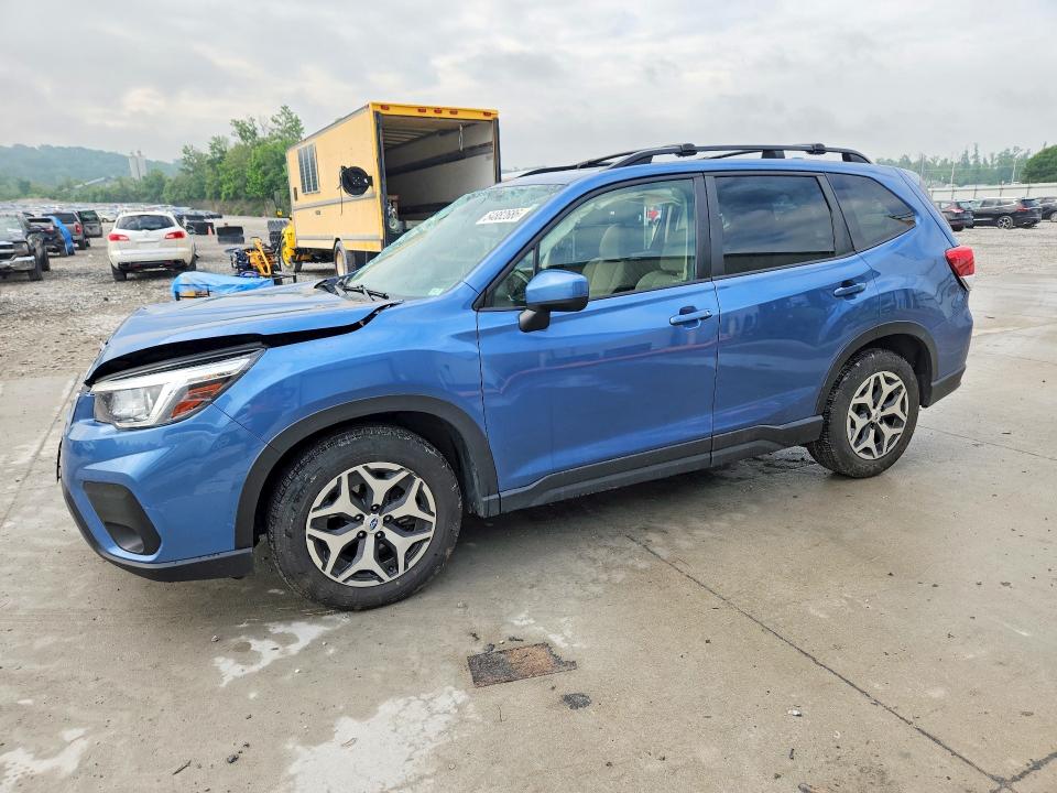 2020 Subaru Forester VIN JF2SKAJC5LH492016 COPART salvage auction — FRONT END, Il - Salvage Certificate, sold $1,950 on 2026-07-20 (photo 1)