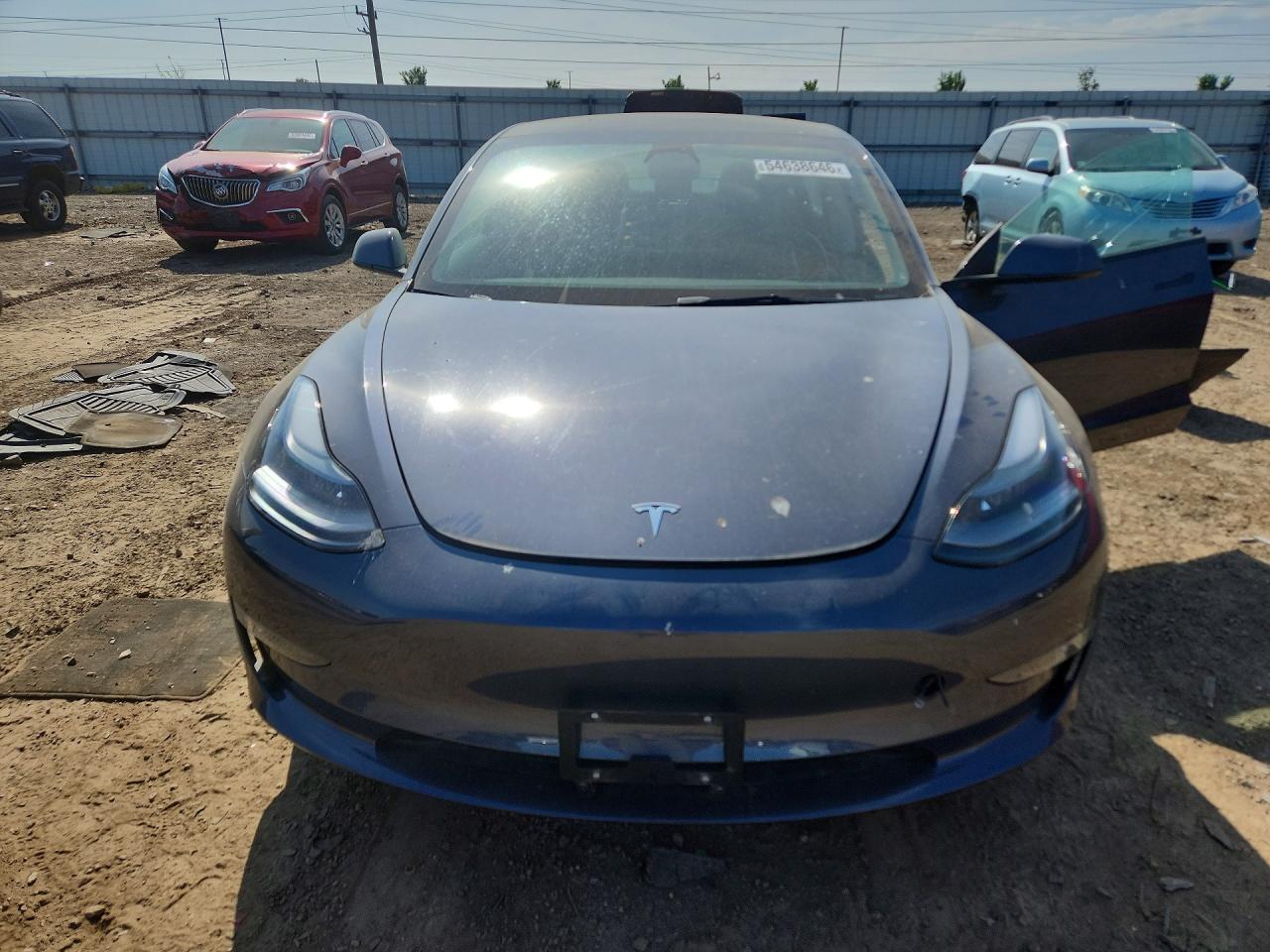 2023 Tesla Model 3 VIN 5YJ3E1EB2PF392991 COPART salvage auction — Rear End, IL - SALVAGE CERTIFICATE, sold $9,100 on 2026-07-09 (photo 5)