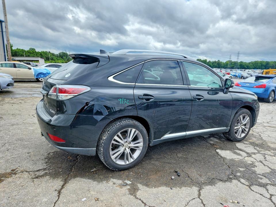 2015 Lexus Rx 350 VIN 2T2ZK1BA3FC167282 COPART salvage auction — FRONT END, Tn - Salvage Certificate, sold $7,200 on 2026-07-13 (photo 3)