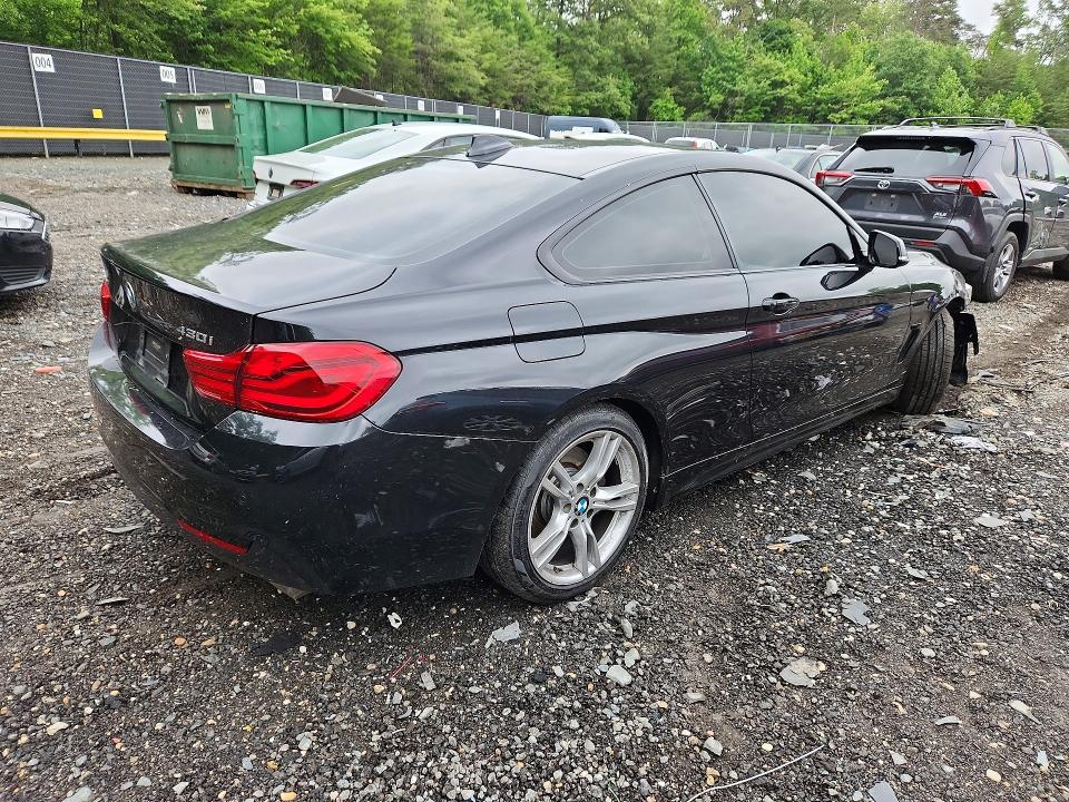 2018 BMW 4er VIN WBA4W5C53JAA49578 COPART salvage auction — FRONT END, Md - Cert Of Salvage > 75% Damage, sold $6,100 on 2026-08-07 (photo 3)