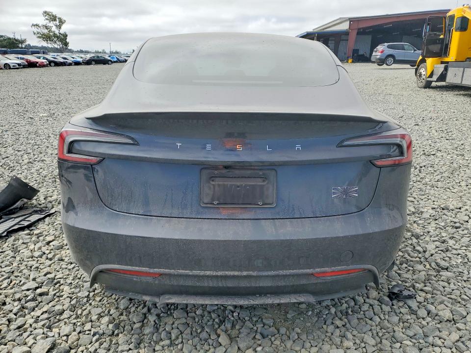2024 Tesla VIN 5YJ3E1ET9RF808563 COPART salvage auction — FRONT END, Ca - Salvage Certificate, sold $10,900 on 2026-07-20 (photo 6)