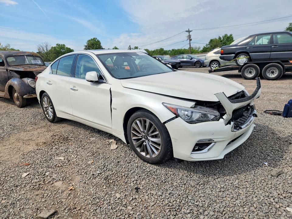 2020 Infiniti VIN JN1EV7AR4LM250466 COPART salvage auction — FRONT END, Nj - Cert Of Title-Salvage, sold $6,700 on 2026-07-31 (photo 4)