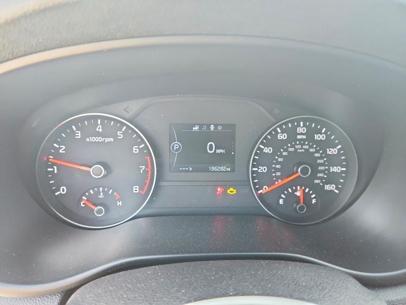 2018 Kia VIN KNDPN3AC2J7466175 COPART salvage auction — FRONT END, Tx - Salvage Vehicle Title, sold $2,850 on 2026-07-10 (photo 9)