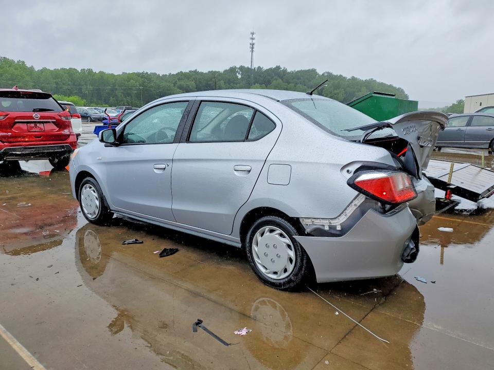 2022 Mitsubishi Mirage VIN ML32FUFJ0NHF04108 COPART salvage auction — REAR END, Ky - Cert Of Title-Salvage, sold $1,550 on 2026-07-27 (photo 2)