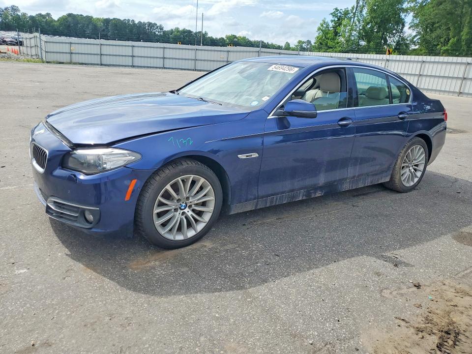 2016 BMW 5er VIN WBA5A7C54GG144944 COPART salvage auction — FRONT END, Nc - Salvage Certificate Of Title, sold $1,700 on 2026-07-16 (photo 1)