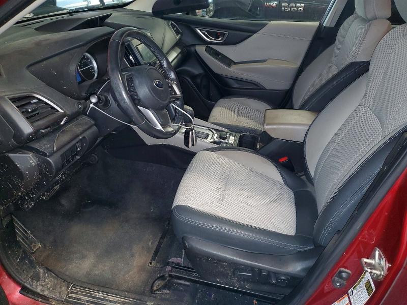 2020 Subaru Forester VIN JF2SKAJC0LH552056 COPART salvage auction — FRONT END, Pa - Certificate Of Salvage, sold $500 on 2026-07-22 (photo 7)