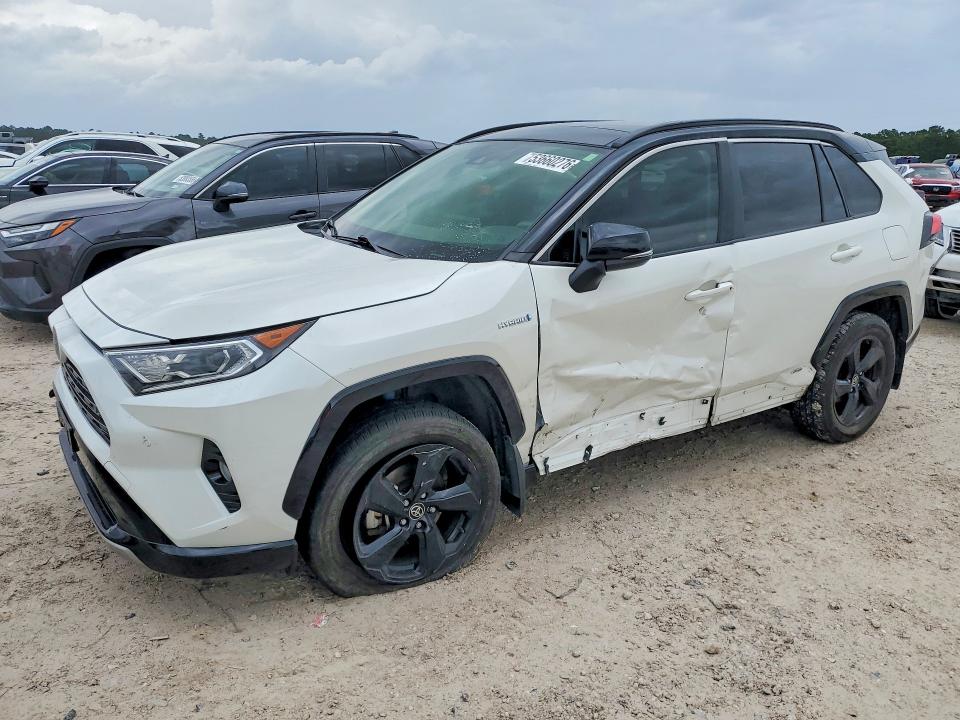 2020 Toyota Rav 4 VIN JTMEWRFV0LD535449 COPART salvage auction — SIDE, Tx - Salvage Vehicle Title, sold $14,600 on 2026-07-10 (photo 1)