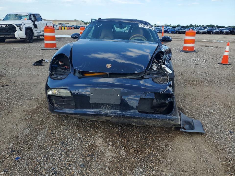 2006 Porsche Boxster VIN WP0CA29836U710333 COPART salvage auction — FRONT END, Tx - Salvage Vehicle Title, sold $3,000 on 2026-07-02 (photo 5)