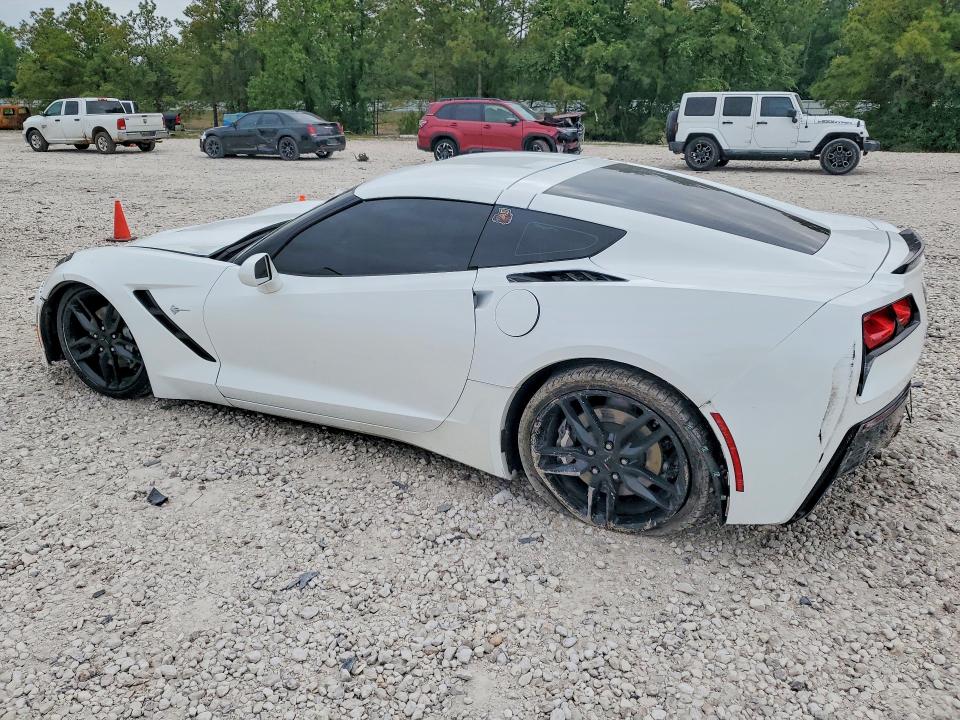 2019 Chevrolet Corvette VIN 1G1YA2D74K5117114 COPART salvage auction — FRONT END, Salvage Title, sold $12,200 on 2026-09-08 (photo 2)