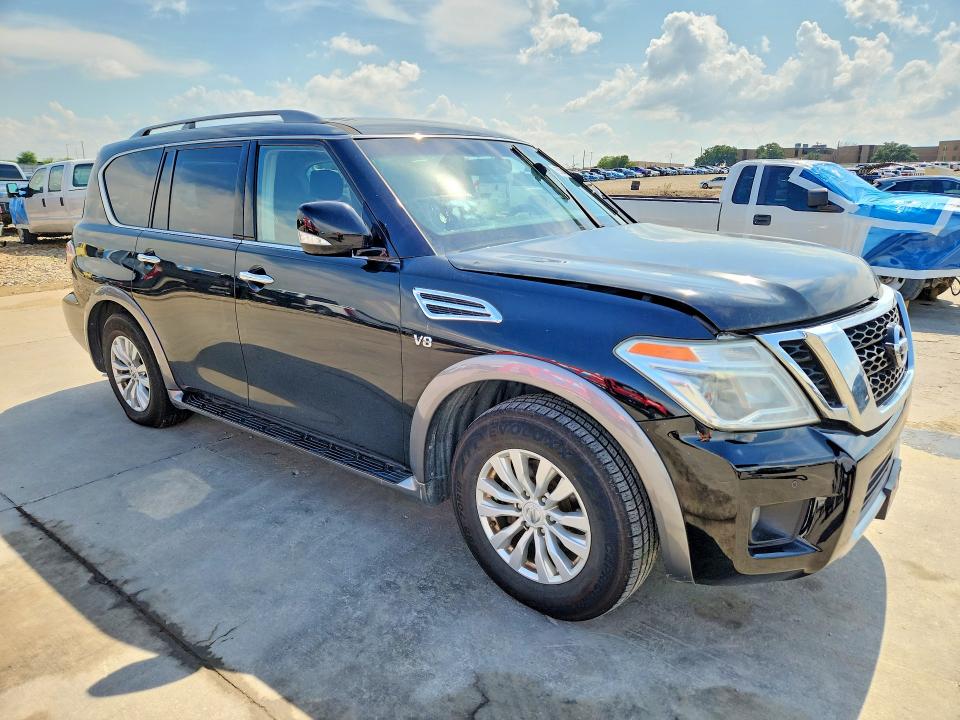 2017 Nissan Armada VIN JN8AY2ND4H9007906 COPART salvage auction — FRONT END, TX - CERTIFICATE OF TITLE, sold $2,200 on 2026-07-16 (photo 4)