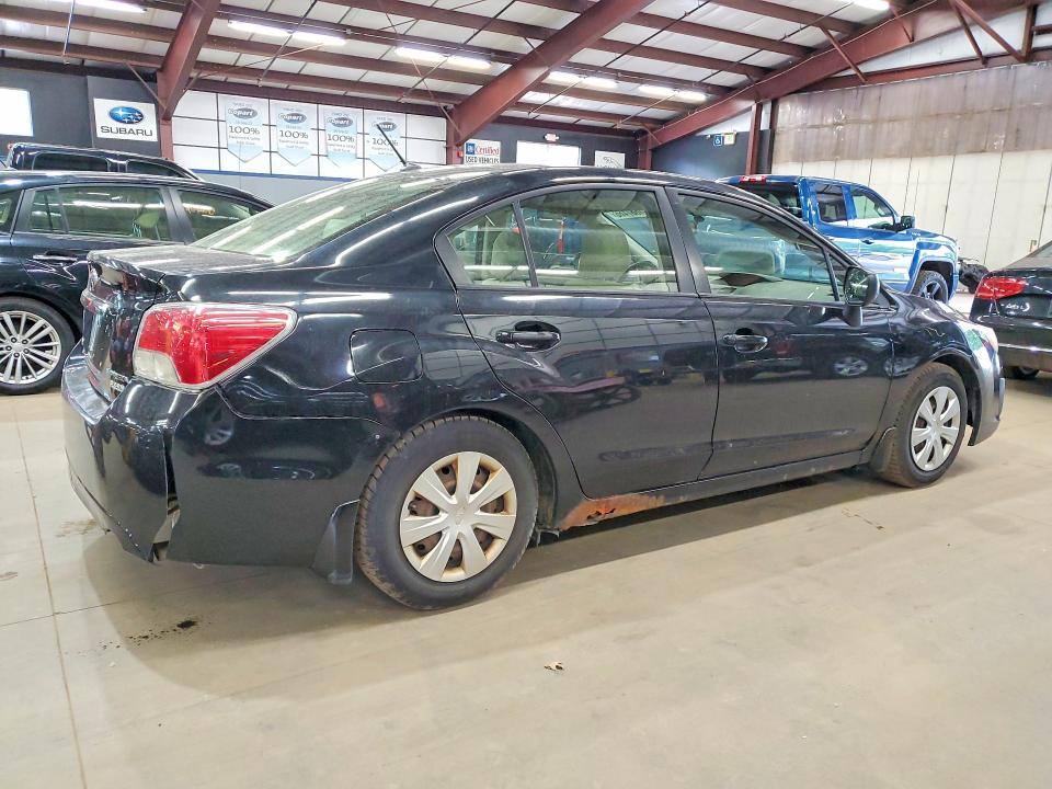 2013 Subaru Impreza VIN JF1GJAA68DH029635 COPART salvage auction — MINOR DENT/SCRATCHES, Ny - Certificate Of Title, sold $975 on 2026-07-30 (photo 3)