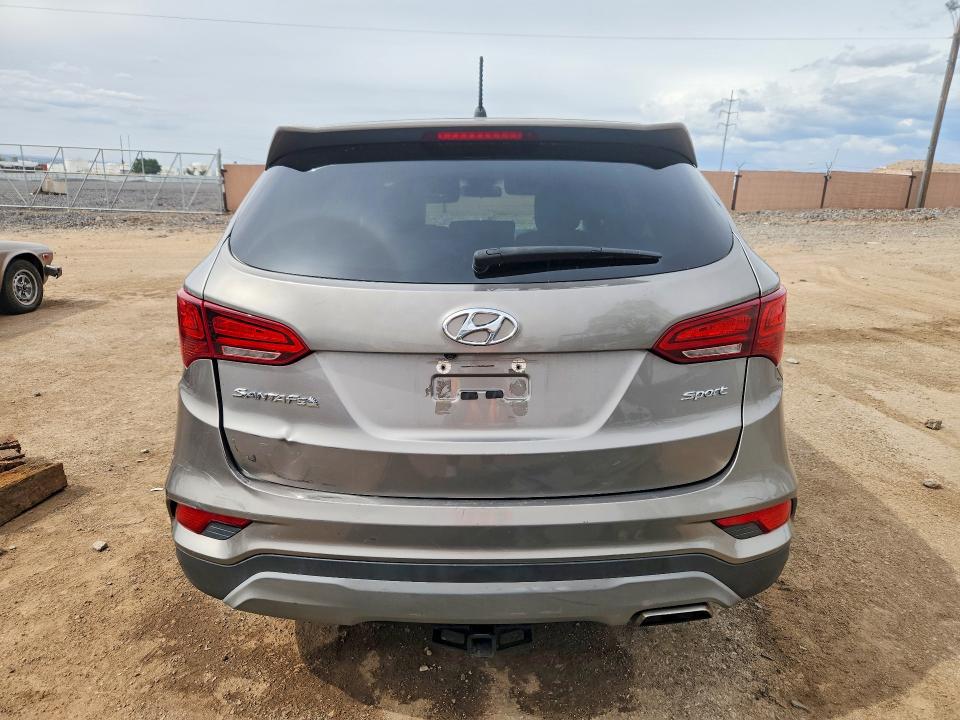2018 Hyundai Santa fe VIN 5XYZT3LB8JG563466 COPART salvage auction — FRONT END, Nm - Cert Of Title-Salvage, sold $200 on 2026-07-30 (photo 6)