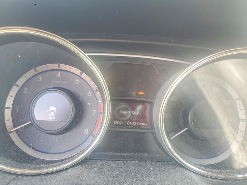 2013 Hyundai Sonata VIN 5NPEC4AB5DH571903 COPART salvage auction — FRONT END, Nc - Salvage Certificate Of Title, sold $275 on 2026-07-16 (photo 9)