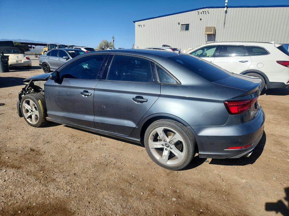 2018 Audi A3 VIN WAUB8GFF4J1012103 COPART salvage auction — FRONT END, ID - SALVAGE CERTIFICATE OF TITLE, sold $3,100 on 2026-07-24 (photo 2)