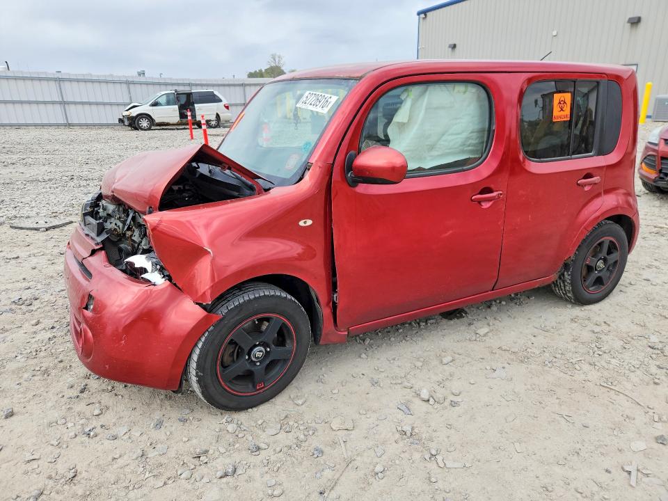 2011 Nissan Cube VIN JN8AZ2KR1BT207679 COPART salvage auction — FRONT END, WI - JUNKED VEHICLE BILL OF SALE, sold $175 on 2026-07-13 (photo 1)