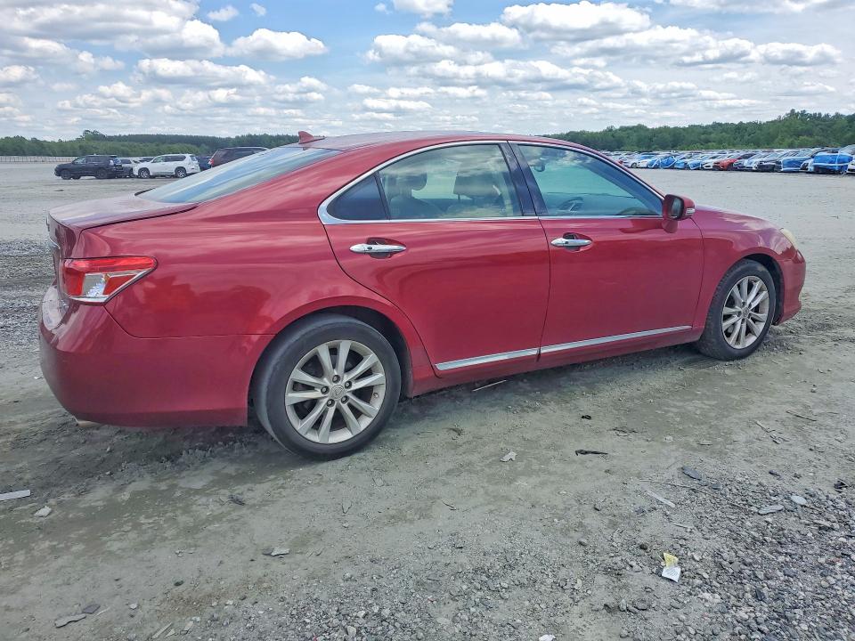 2010 Lexus ES VIN JTHBK1EG1A2380386 COPART salvage auction — REAR END, Sc - Cert Of Title-Salvage, sold $925 on 2026-07-13 (photo 3)