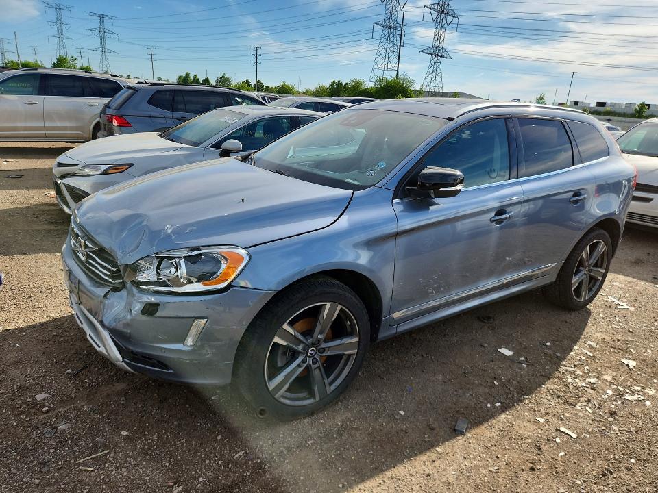 2017 Volvo Xc60 VIN YV449MRR0H2075987 COPART salvage auction — FRONT END, Il - Salvage Certificate, sold $250 on 2026-07-21 (photo 1)