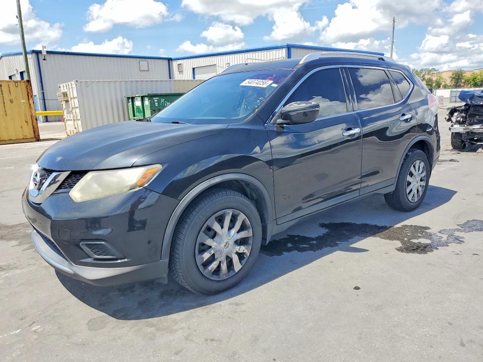 2016 Nissan VIN KNMAT2MT8GP664396 COPART salvage auction — SIDE, Fl - Cert Of Title Slvg Rebuildable, sold $675 on 2026-07-14 (photo 1)