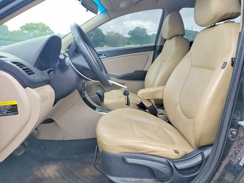 2017 Hyundai Accent VIN KMHCT4AE6HU265348 COPART salvage auction — FRONT END, Tn - Salvage Certificate, sold $525 on 2026-07-20 (photo 7)
