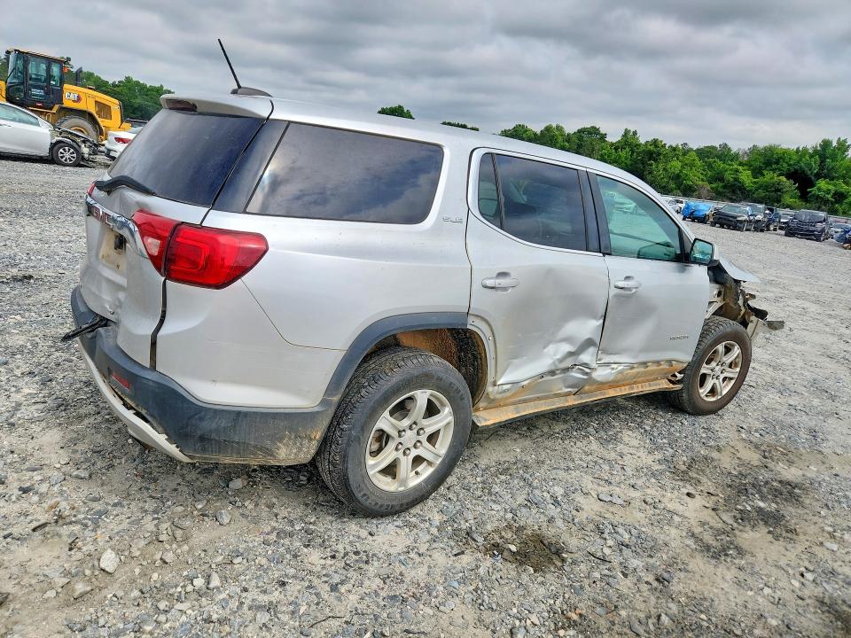 2018 Gmc Acadia VIN 1GKKNKLA0JZ106749 COPART salvage auction — FRONT END, Ga - Cert Of Title-Salvage, sold $1,150 on 2026-07-09 (photo 3)