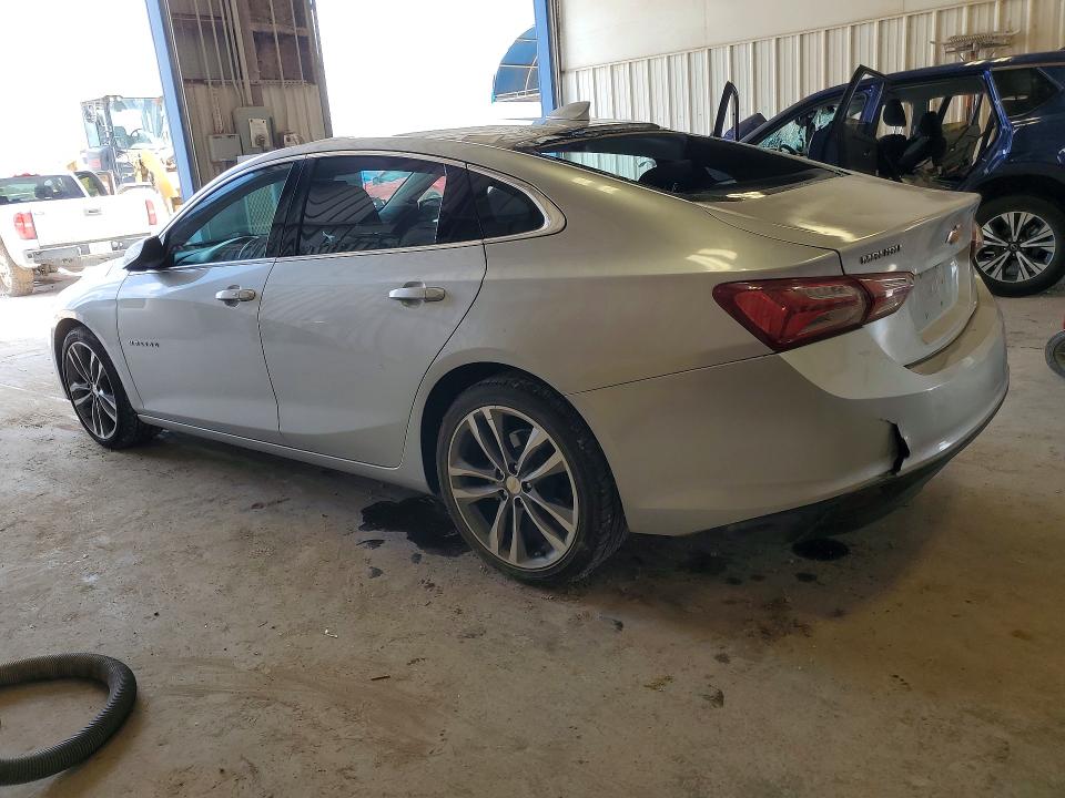2022 Chevrolet Malibu VIN 1G1ZD5ST8NF114325 COPART salvage auction — HAIL, Tx - Certificate Of Title, sold $8,100 on 2026-07-17 (photo 2)