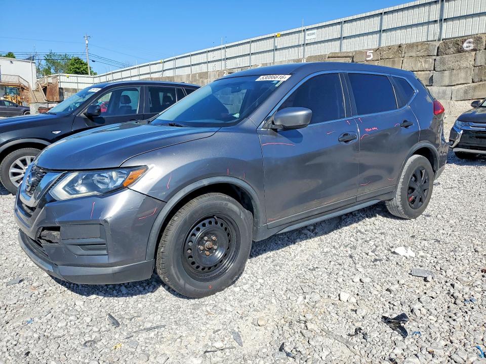 2017 Nissan Rogue VIN KNMAT2MV9HP556176 COPART salvage auction — FRONT END, Ky - Bill Of Sale/Part Only/No Titl, sold $1,350 on 2026-07-02 (photo 1)