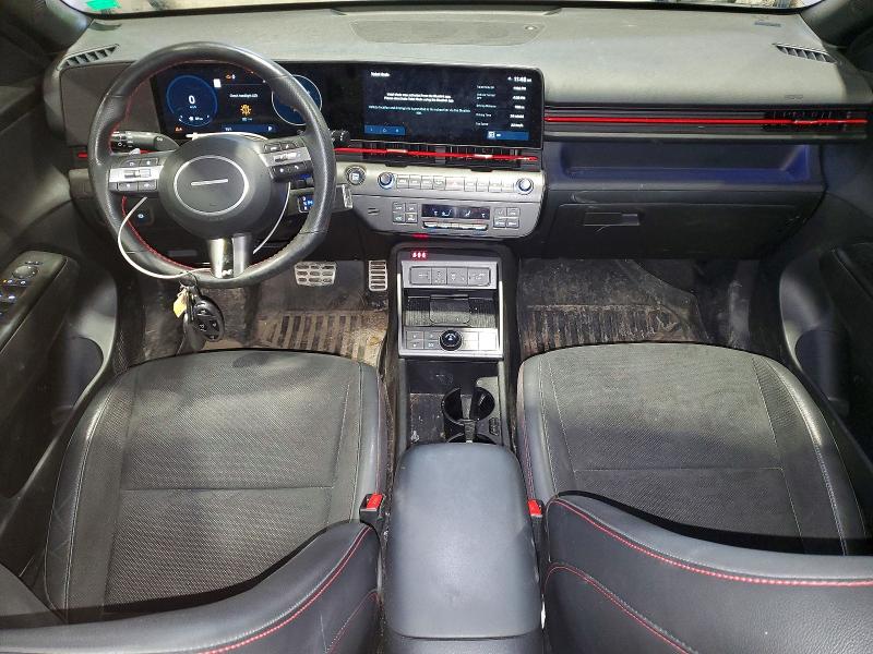 2024 Hyundai Kona VIN KM8HECA3XRU113311 COPART salvage auction — FRONT END, Nb - Salvage Title, sold $7,100 on 2026-07-16 (photo 8)