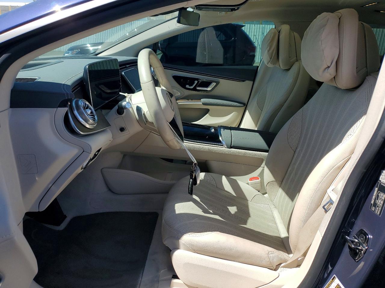 2023 Mercedes-Benz EQS VIN W1KCG2EB9PA039968 COPART salvage auction — Rear End, CA - SALVAGE CERTIFICATE, sold $26,000 on 2026-07-10 (photo 7)