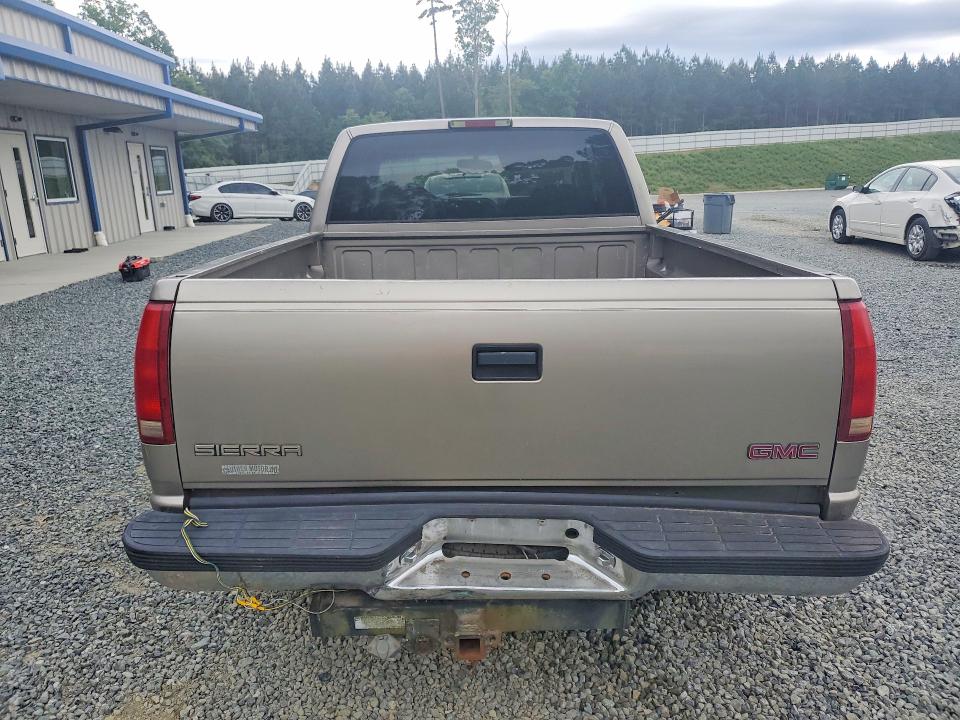 1998 Gmc SIERRA VIN 1GTEC19R8WR512940 COPART salvage auction — REAR END, Sc - Cert Of Title-Salvage, sold $1,850 on 2026-07-02 (photo 6)