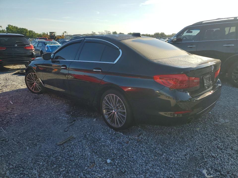 2018 BMW 5er VIN WBAJA5C55JG899627 COPART salvage auction — FRONT END, Fl - Cert Of Title Slvg Rebuildable, sold $6,800 on 2026-07-07 (photo 2)