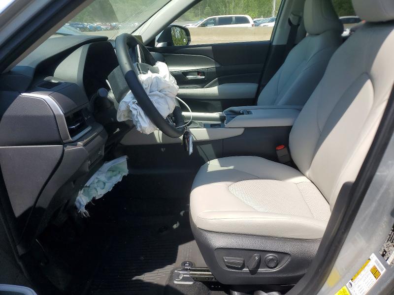 2025 Toyota Highlander VIN 5TDACAB56SS046085 COPART salvage auction — FRONT END, Nj - Cert Of Title-Salvage, sold $23,700 on 2026-07-21 (photo 7)
