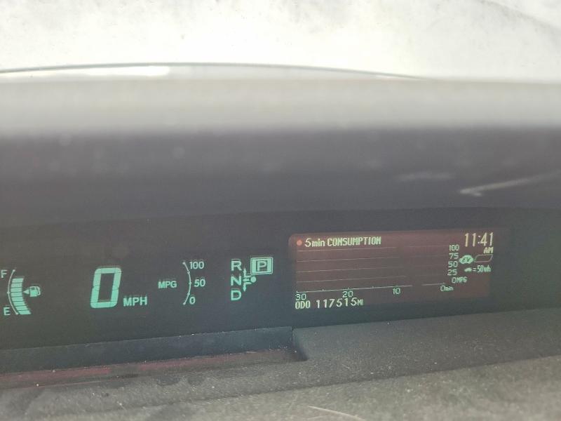 2013 Toyota Prius VIN JTDKN3DU7D1628999 COPART salvage auction — ALL OVER, La - Cert Of Title-Salvage, sold $1,750 on 2026-07-08 (photo 9)