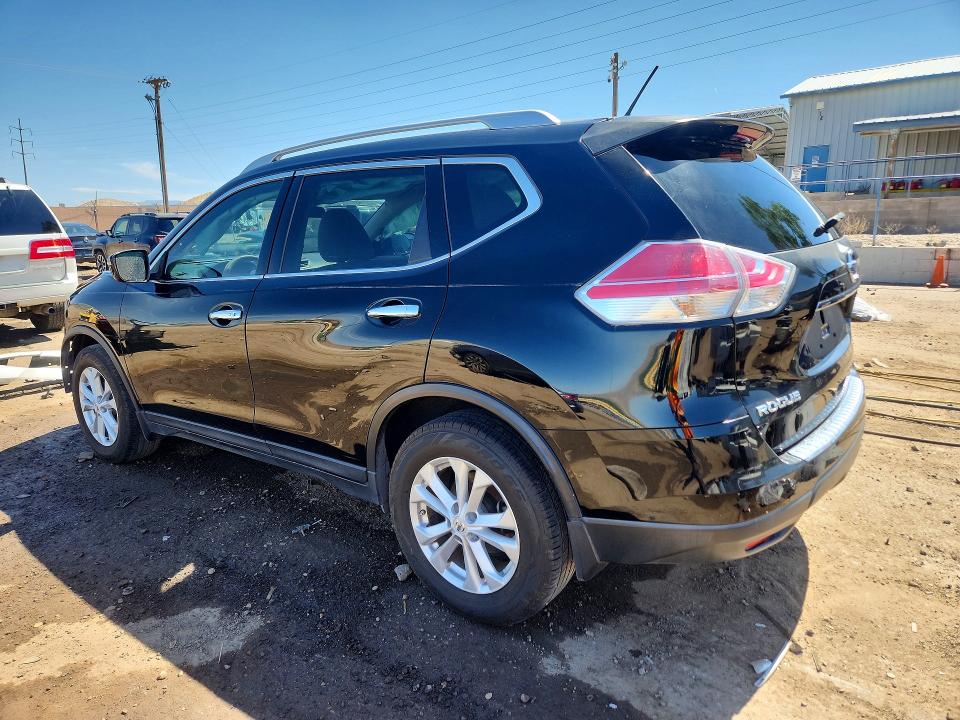 2015 Nissan Rogue VIN KNMAT2MV1FP539739 COPART salvage auction — FRONT END, NM - CERT OF TITLE-SALVAGE, sold $725 on 2026-07-20 (photo 2)