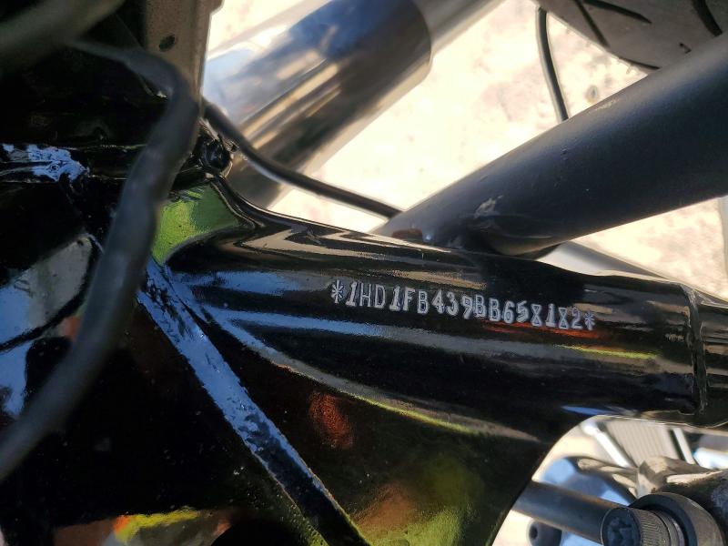 2011 Harley-davidson Fl VIN 1HD1FB439BB658182 COPART salvage auction — FRONT END, Ca - Salvage Certificate, sold $1,600 on 2026-07-02 (photo 8)