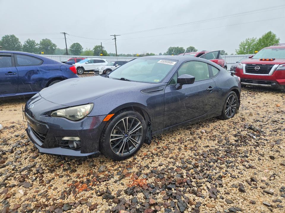 2013 Subaru Brz VIN JF1ZCAC16D1609429 COPART salvage auction — HAIL, Mo - Certificate Of Title, sold $3,500 on 2026-07-13 (photo 1)