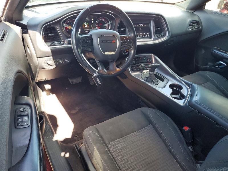 2018 Dodge Challenger VIN 2C3CDZAG4JH276670 COPART salvage auction — HAIL, Il - Salvage Certificate, sold $4,250 on 2026-07-09 (photo 8)