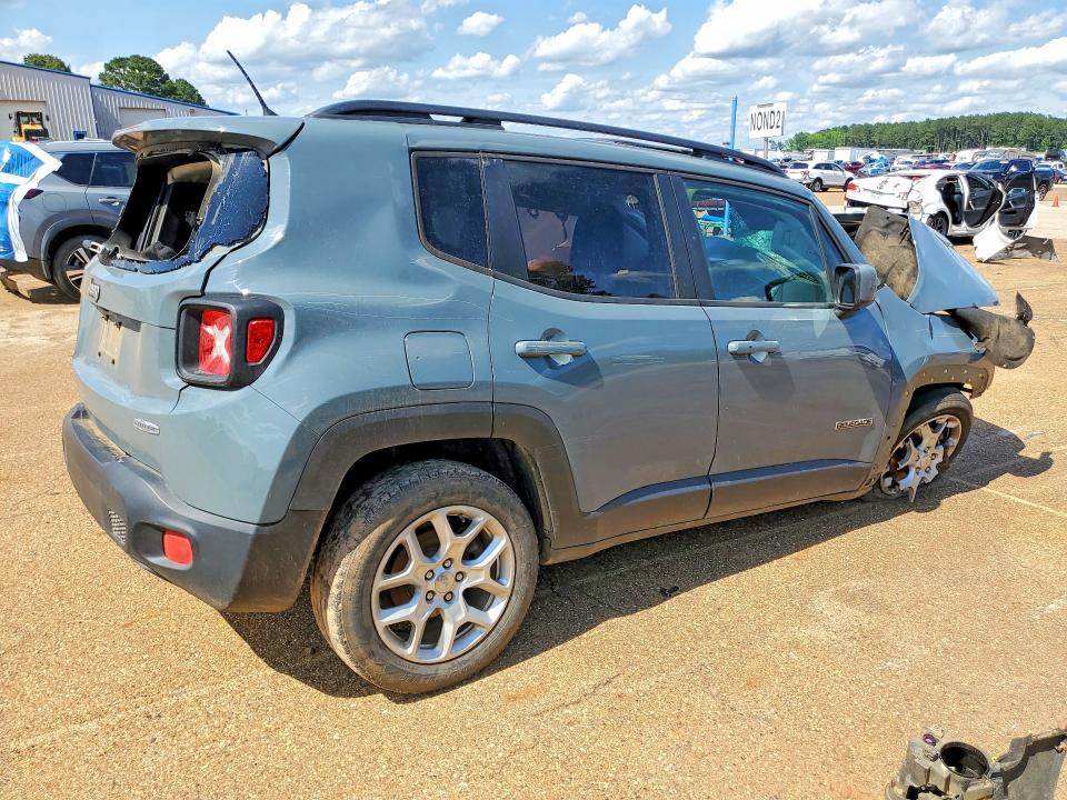 2017 Jeep Renegade VIN ZACCJBBB4HPG59791 COPART salvage auction — ALL OVER, Tx - Nonrepairable Title, sold $30 on 2026-08-03 (photo 3)