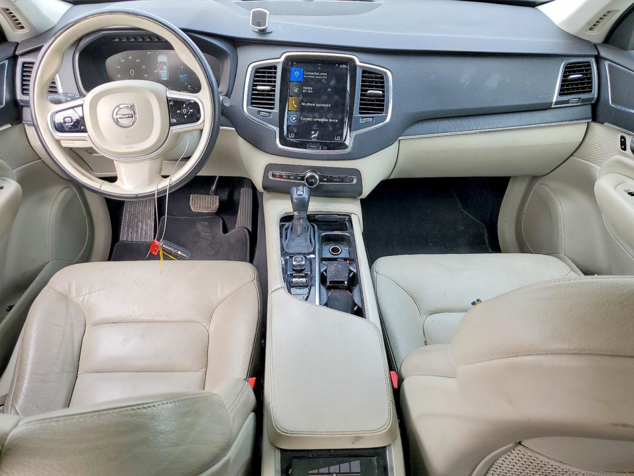 2020 Volvo XC90 VIN YV4102CK8L1585483 COPART salvage auction — Front End, TX - CERTIFICATE OF TITLE, sold $9,300 on 2026-07-08 (photo 8)