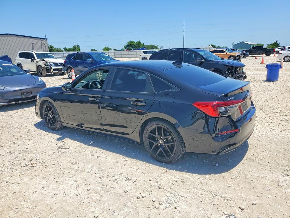 2022 Honda Civic VIN 2HGFE2F54NH567052 COPART salvage auction — REAR END, Tx - Salvage Vehicle Title, sold $9,100 on 2026-07-02 (photo 2)