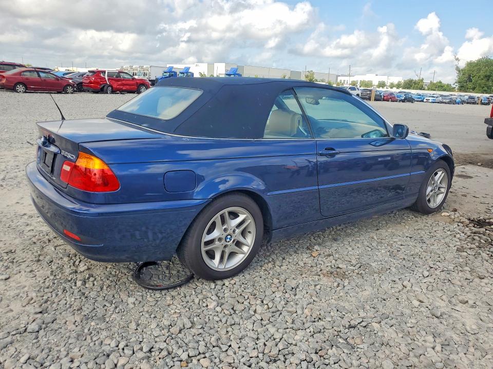 2004 BMW 3 series VIN WBABW33434PL29857 COPART salvage auction — MINOR DENT/SCRATCHES, Fl - Cert Of Title Slvg Rebuildable, sold $1,500 on 2026-07-27 (photo 3)