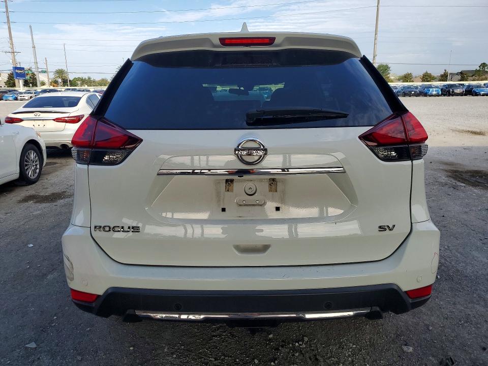 2019 Nissan Rogue VIN 5N1AT2MT0KC703008 COPART salvage auction — FRONT END, Fl - Cert Of Title Slvg Rebuildable, sold $1,600 on 2026-07-10 (photo 6)