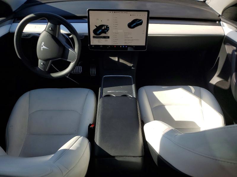 2023 Tesla Model y VIN 7SAYGDEF5PF738880 COPART salvage auction — FRONT END, Az - Dis/Dlr/Exp Only Salvage Title, sold $12,600 on 2026-07-27 (photo 8)