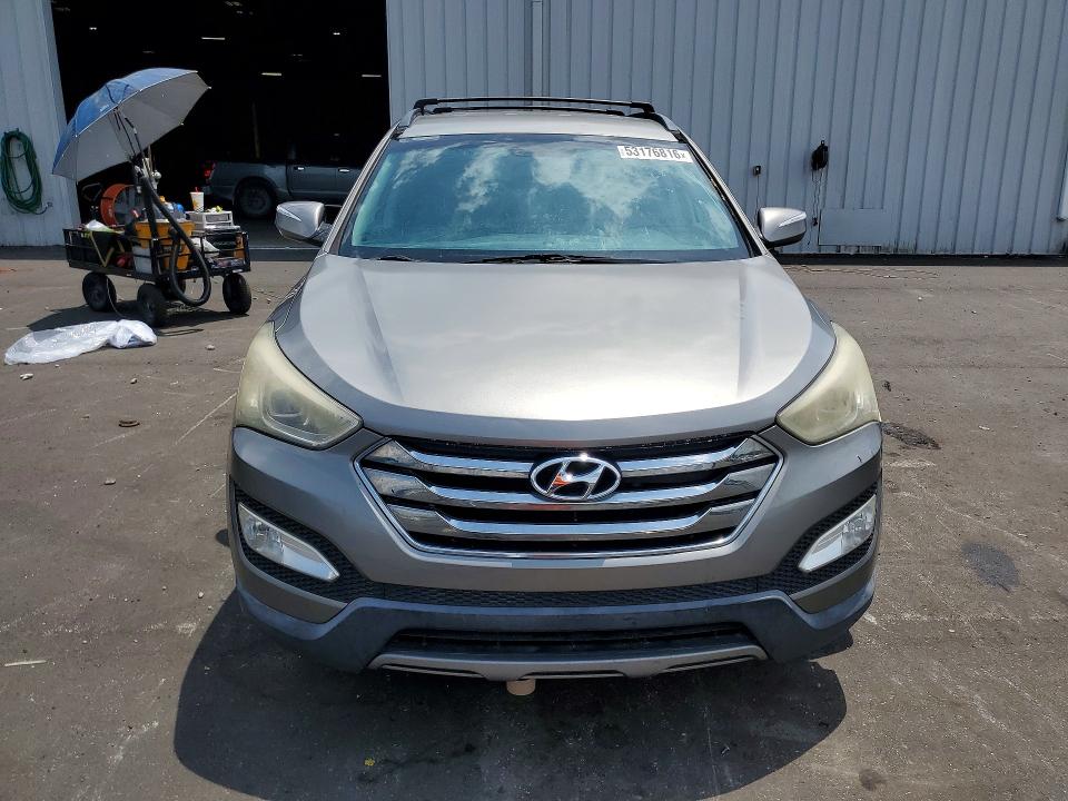 2013 Hyundai Santa fe VIN 5XYZU3LA1DG110136 COPART salvage auction — MECHANICAL, Fl - Certificate Of Title, sold $1,150 on 2026-07-27 (photo 5)
