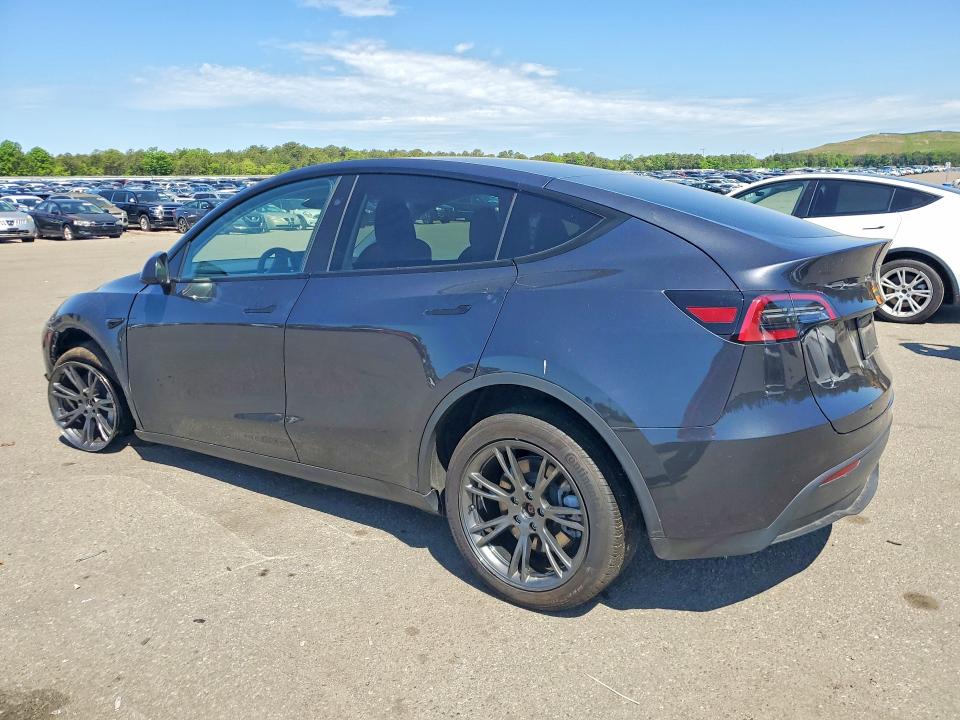 2025 Tesla Model y VIN 7SAYGDEE4SF224017 COPART salvage auction — FRONT END, Ny - Mv-907A Salvage Certificate, sold $11,200 on 2026-07-13 (photo 2)