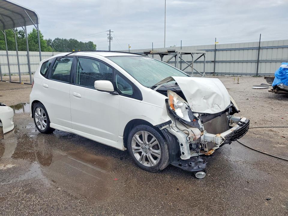 2010 Honda Fit VIN JHMGE8H4XAC024648 COPART salvage auction — FRONT END, Sc - Cert Of Title-Salvage, sold $1,200 on 2026-07-08 (photo 4)