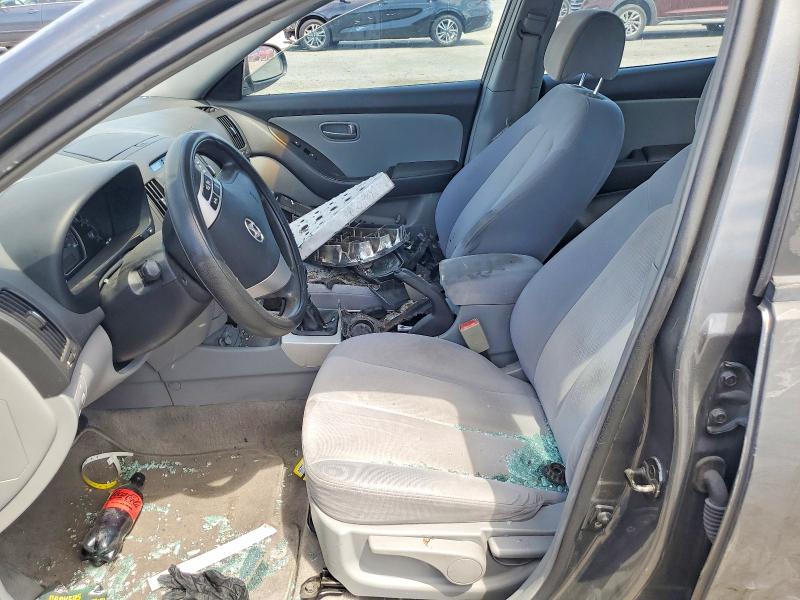 2007 Hyundai Elantra VIN KMHDU46D07U058101 COPART salvage auction — FRONT END, Nv - Salvage Title, sold $250 on 2026-07-07 (photo 7)