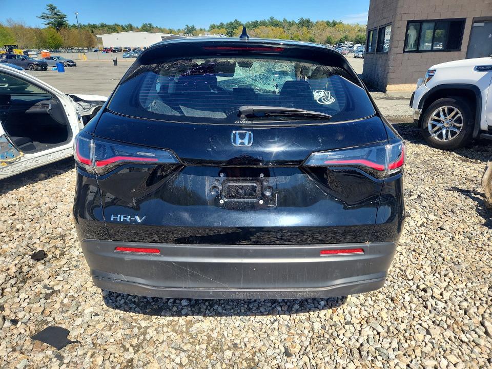 2025 Honda HR-V VIN 3CZRZ2H37SM768785 COPART salvage auction — Front End, RI - CERTIFICATE OF TITLE, sold $1,300 on 2026-06-11 (photo 6)