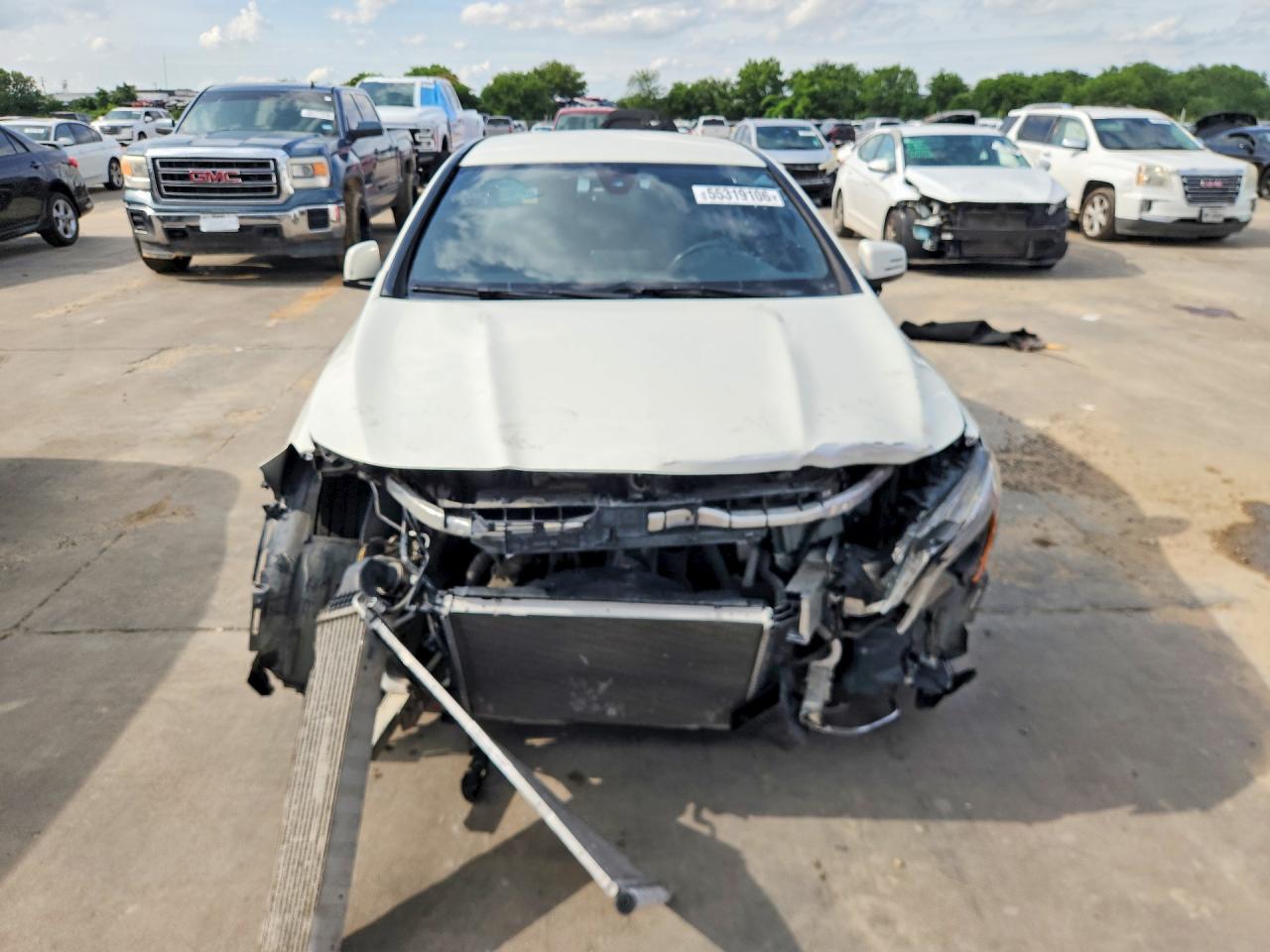2016 Mercedes-Benz CLA-Class VIN WDDSJ4EBXGN336216 COPART salvage auction — Front End, TX - CERTIFICATE OF TITLE, sold $2,600 on 2026-07-08 (photo 5)