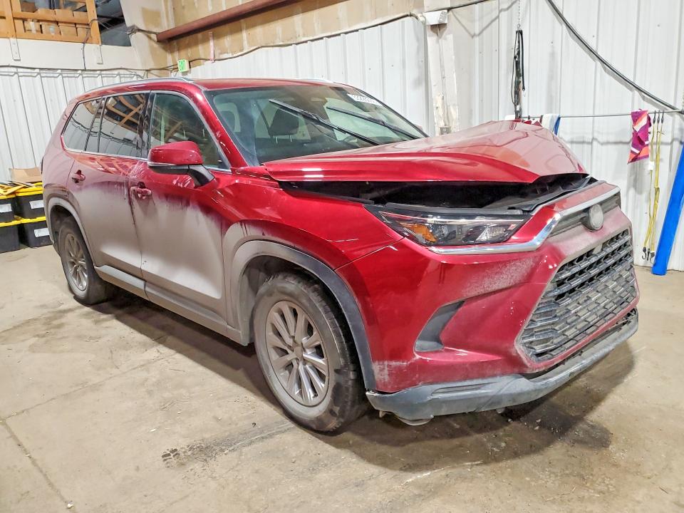 2024 Toyota VIN 5TDAAAB56RS047673 COPART salvage auction — FRONT END, Ak - Bill Of Sale- Salvage, sold $13,100 on 2026-07-14 (photo 4)